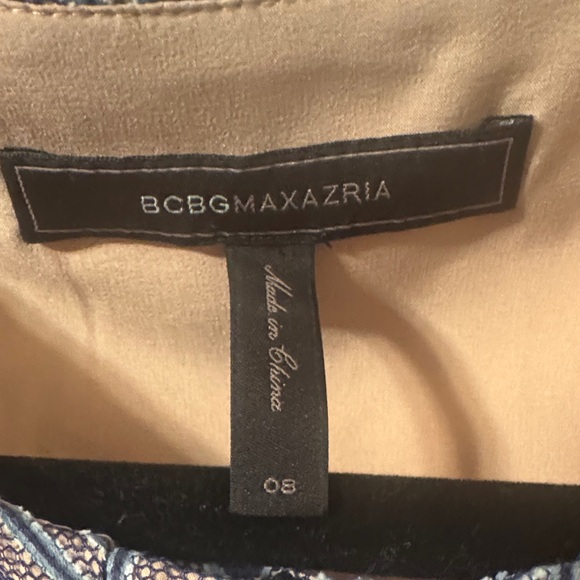 BCBGMaxAzria Chrystal Zip-front Dress - Picture 5 of 7